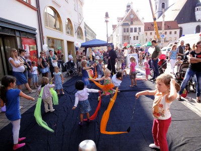 Poiworkshop bei Kinderspaßtag 2011 in Freising
