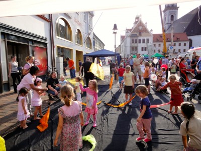 Poiworkshop bei Kinderspaßtag 2011 in Freising