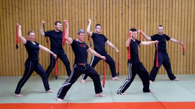 Poirobics im Dojo